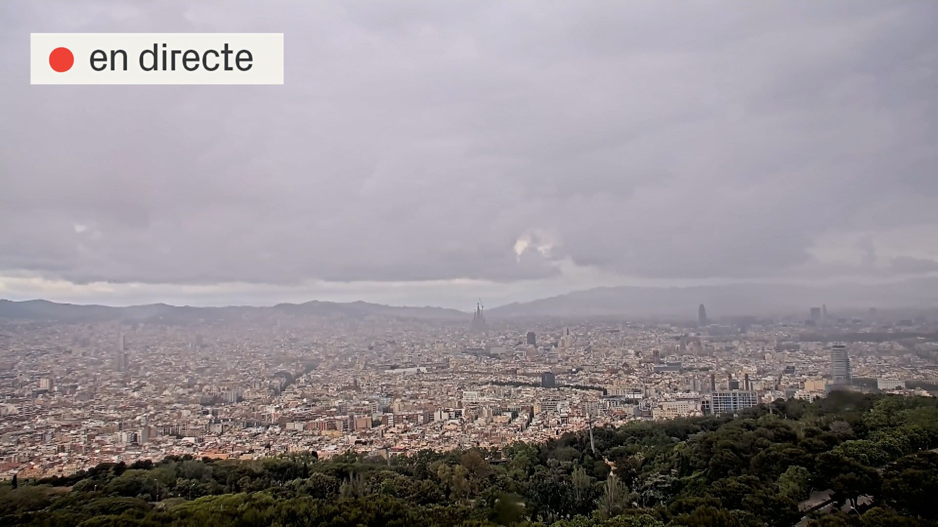 directe pluja barcelona montjuic