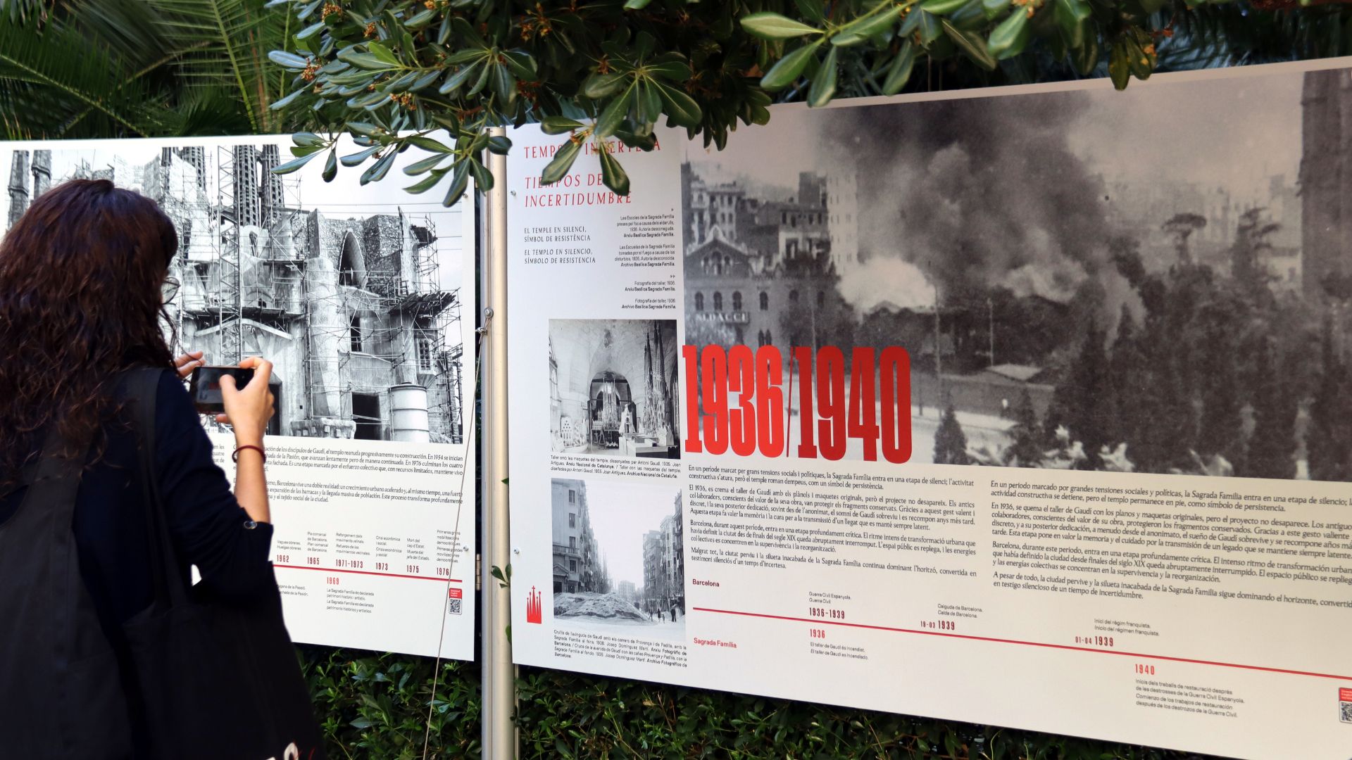 La Sagrada Família i Barcelona celebren 144 anys de camí juntes al Palau Robert | exposició, Palau Robert, Sagrada Família