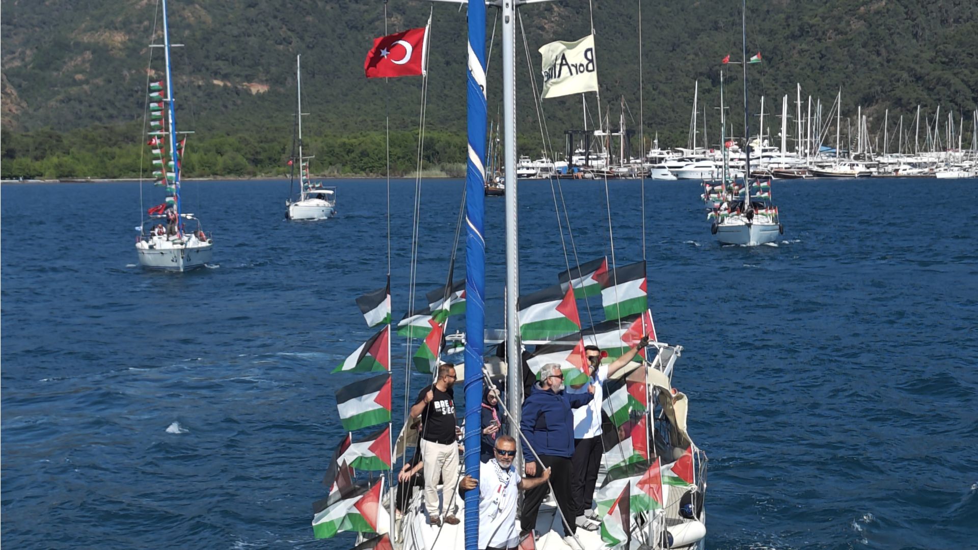 La missió de la flotilla continua després de replantejar els riscos: "No s'ha de tenir por" | Flotilla, Israel, Palestina, solidaritat