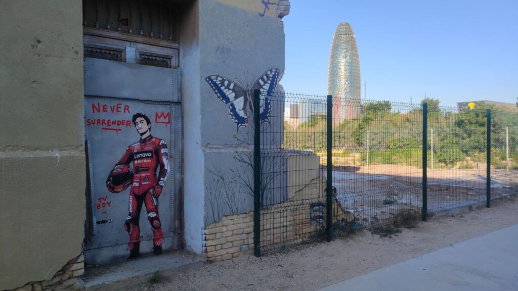 Mural TVBoy Marc Marquez
