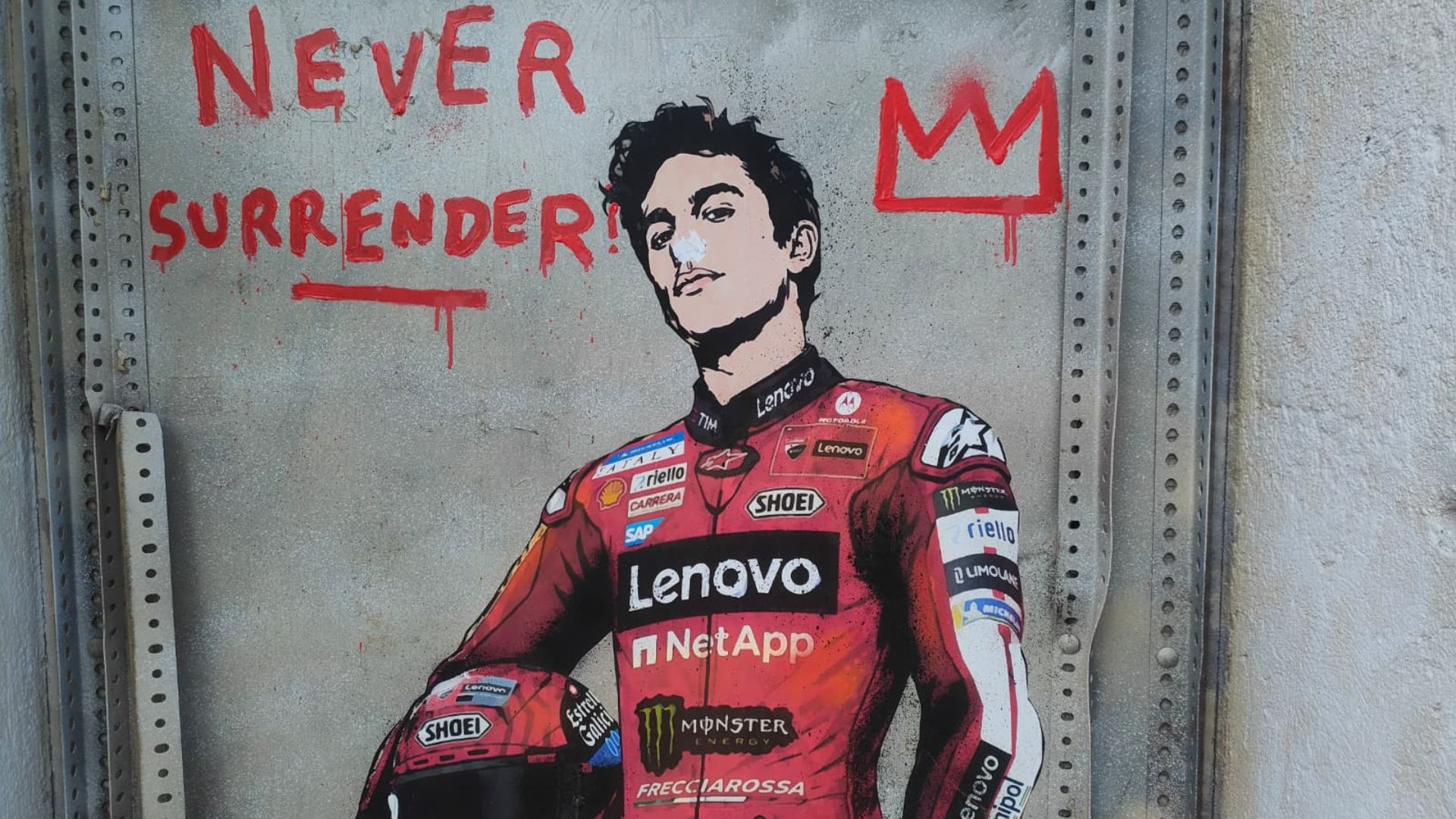 Mural TVBoy Marc Marquez