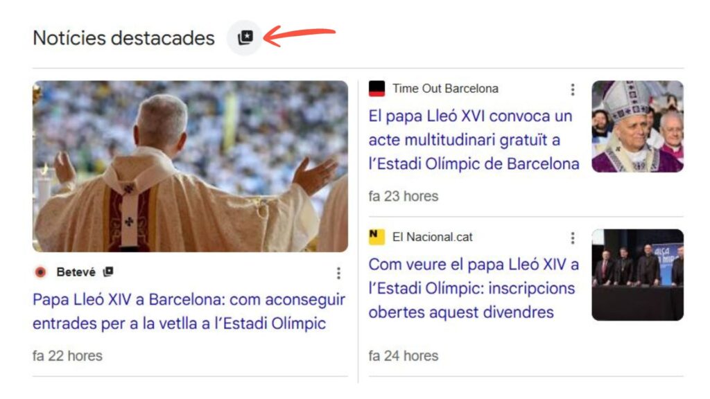 Afegeix betevé com a font preferida de Google per no perdre't cap notícia de Barcelona | betevé, Google, mitjans de comunicació, noves tecnologies