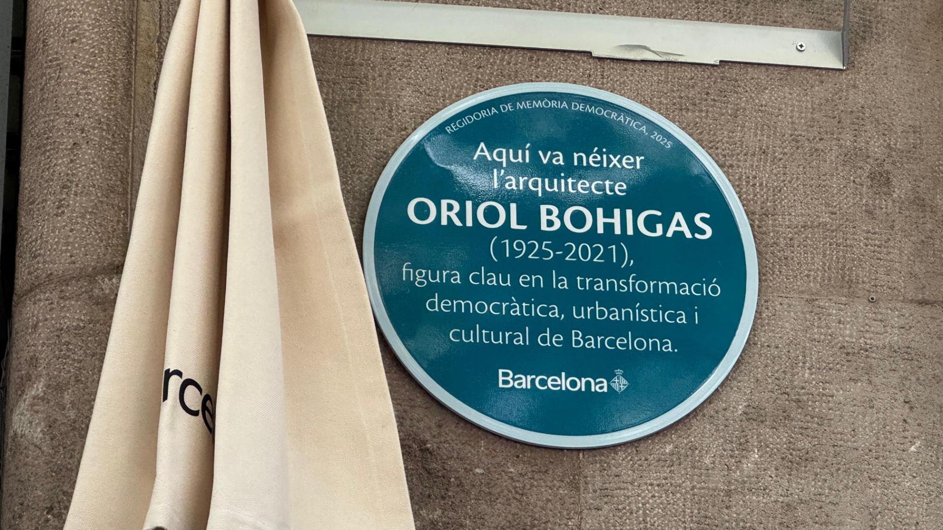 placa oriol bohigas