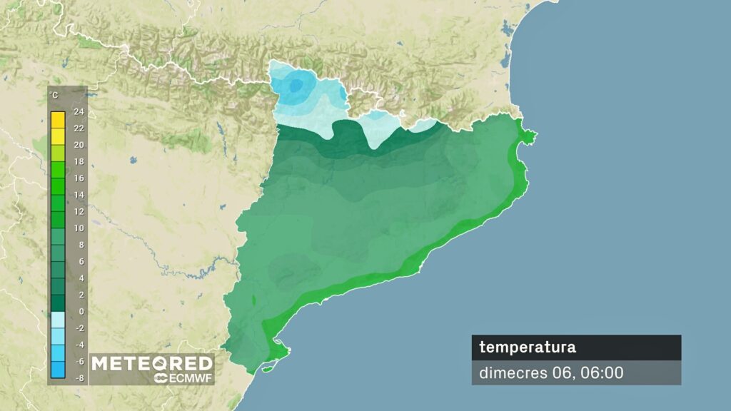 Possible episodi de xàfecs per una irrupció d'aire fred d'origen polar | meteorologia