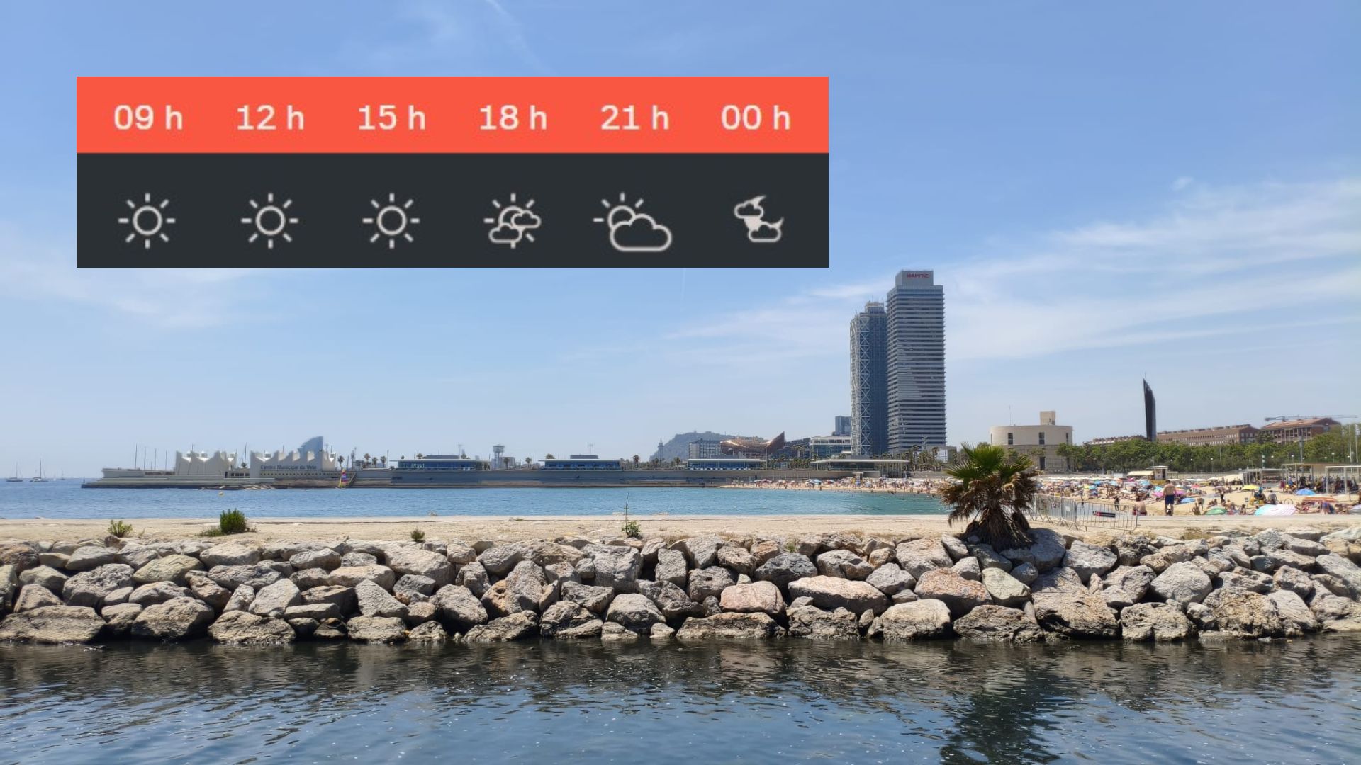 temps barcelona 31 maig