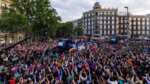 Així serà la rua de campions del Barça: horari, recorregut i punts d’animació