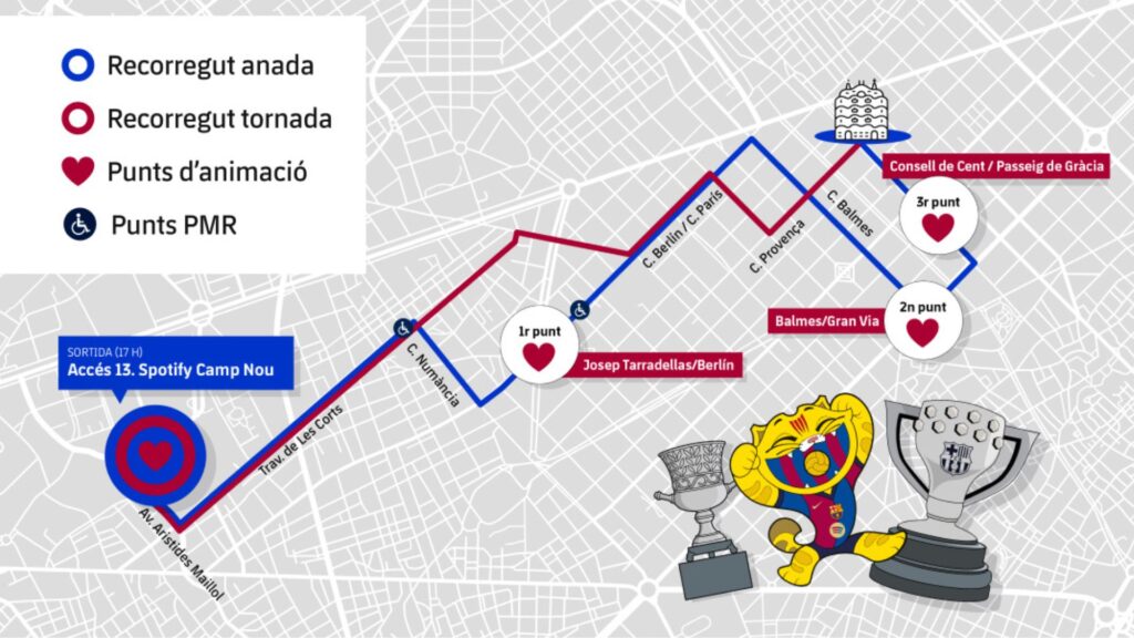 rua campions Bar&ccedil;a