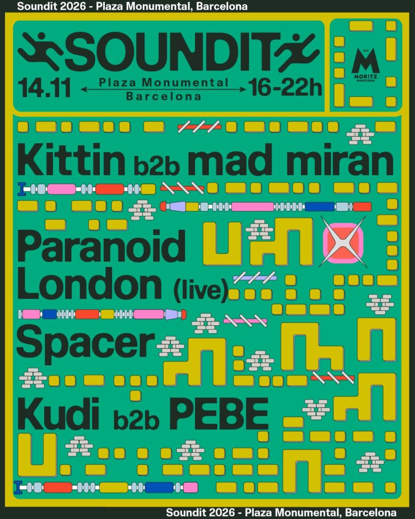 SOUNDIT: totes les sessions d'aquesta tardor | festivals, La Monumental, música electrònia, Parc del Fòrum