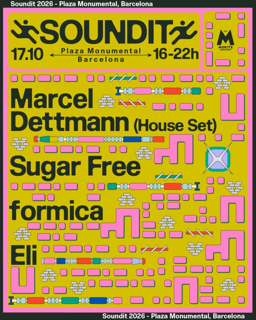 SOUNDIT: totes les sessions d'aquesta tardor | festivals, La Monumental, música electrònia, Parc del Fòrum