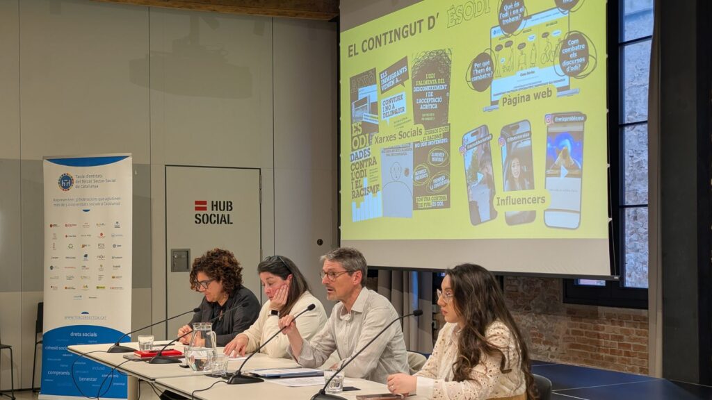 Presentaci&oacute; campanya #&Eacute;sOdi (25/05/2026) de la Taula del Tercer Sector