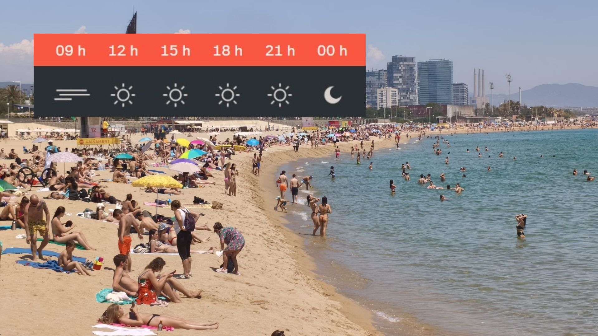 temps barcelona diumenge 24 maig