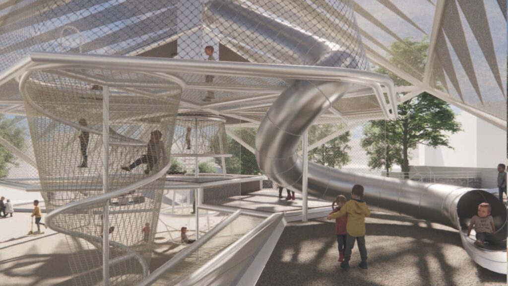 Un tortuga gegant habitarà en un parc de la Trinitat Nova a partir del 2027 | infants, jocs, obres, Pla de Barris