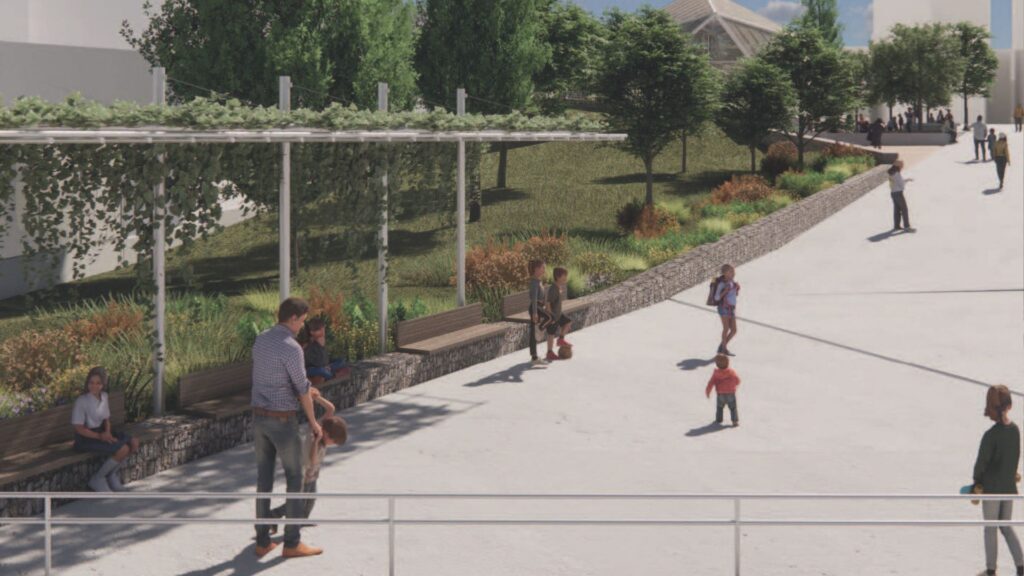 Un tortuga gegant habitarà en un parc de la Trinitat Nova a partir del 2027 | infants, jocs, obres, Pla de Barris