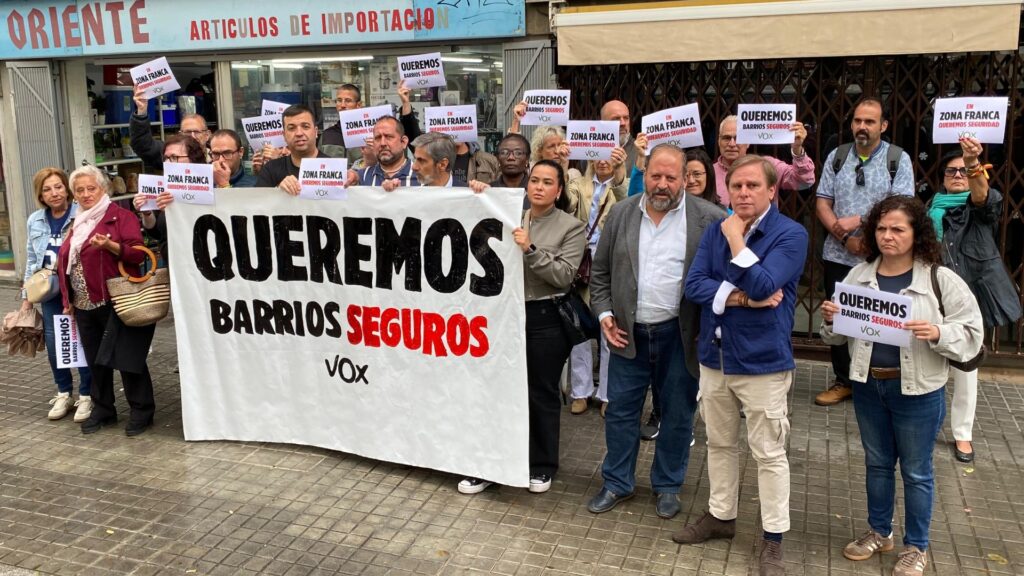 vox protesta tiroteig mineria