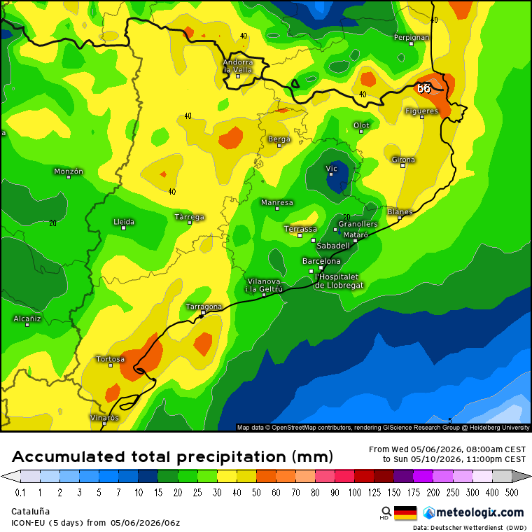Repunt de la inestabilitat atmosfèrica: l'inici del cap de setmana, marcat per la pluja | Barcelona, pluja