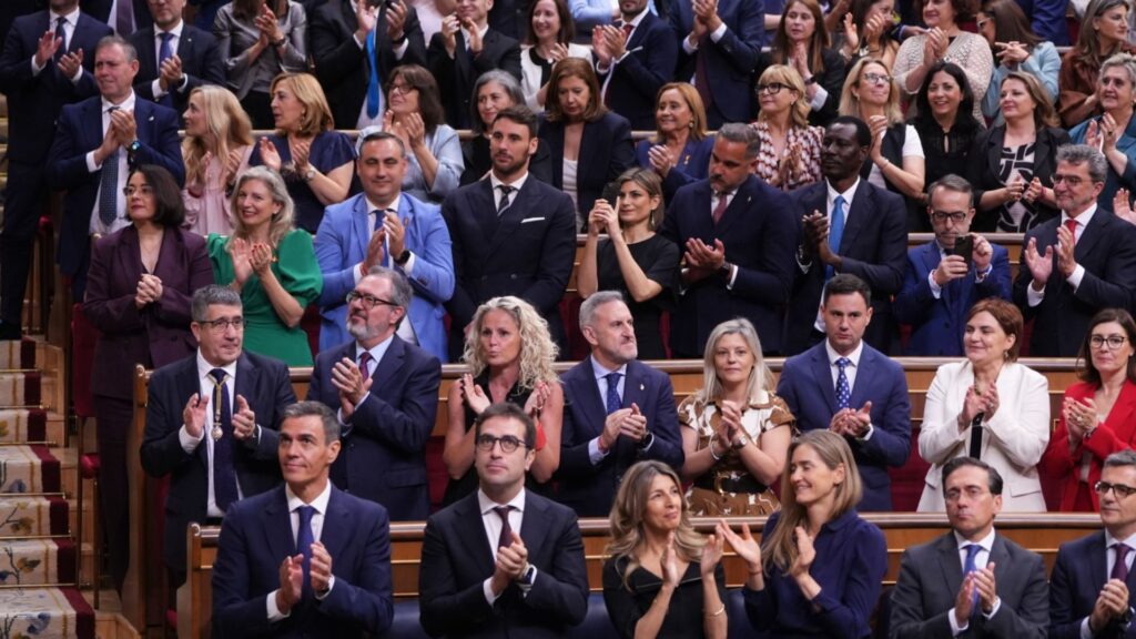 El papa Lleó XIV fa història al Congrés dels Diputats amb una ovació de més de set minuts | Congrés dels Diputats, Madrid, papa Lleó XIV, Salvador Illa