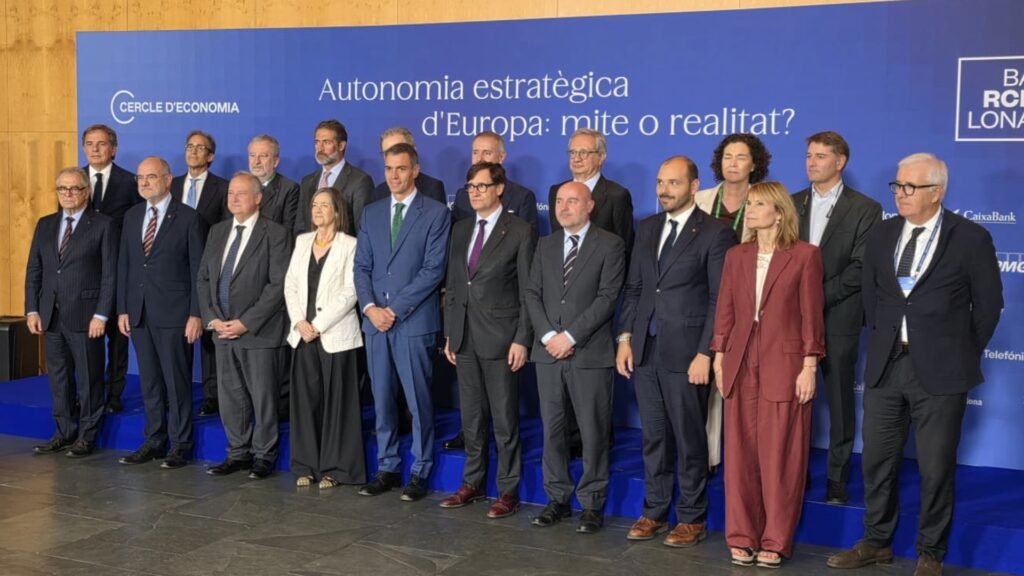 Pedro S&aacute;nchez Cercle Economia