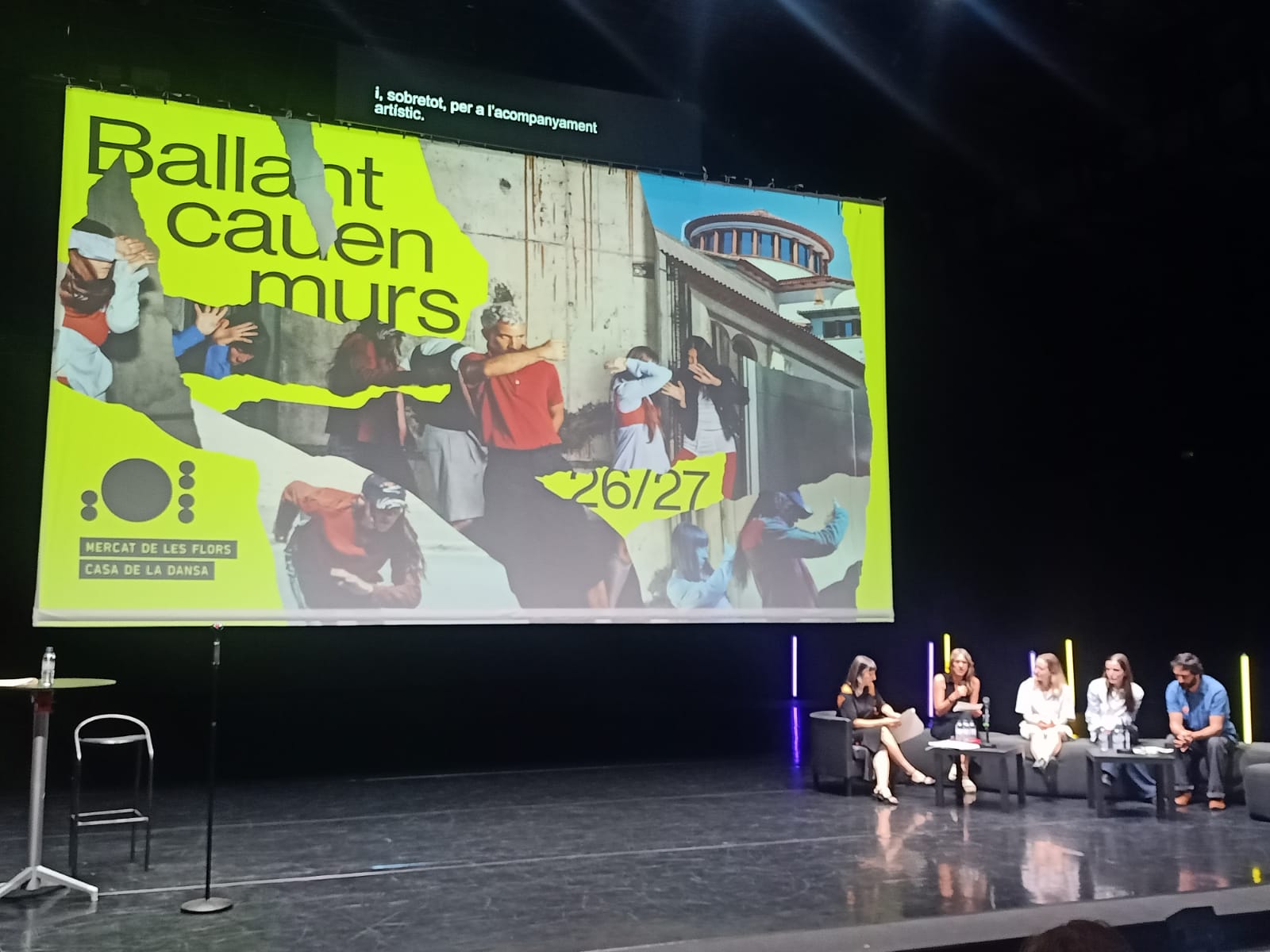 La dansa traspassa els murs del Mercat de les Flors la temporada 2026-2027 | arts escèniques, Mercat de les Flors