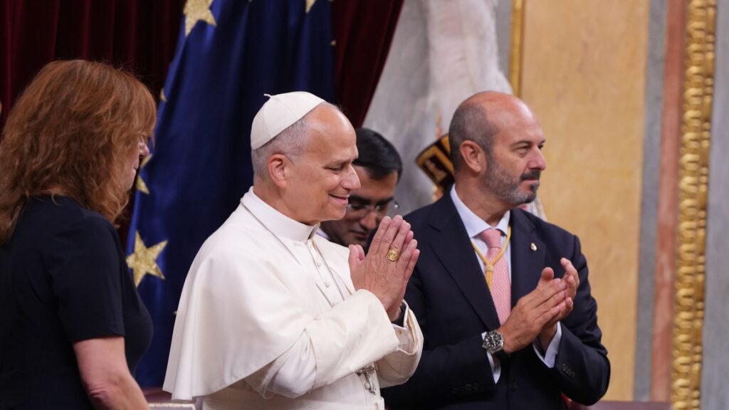 El Papa Lleó XIV al Congrés dels diputats