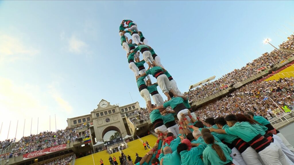 Castellers Vilafranca visita papa