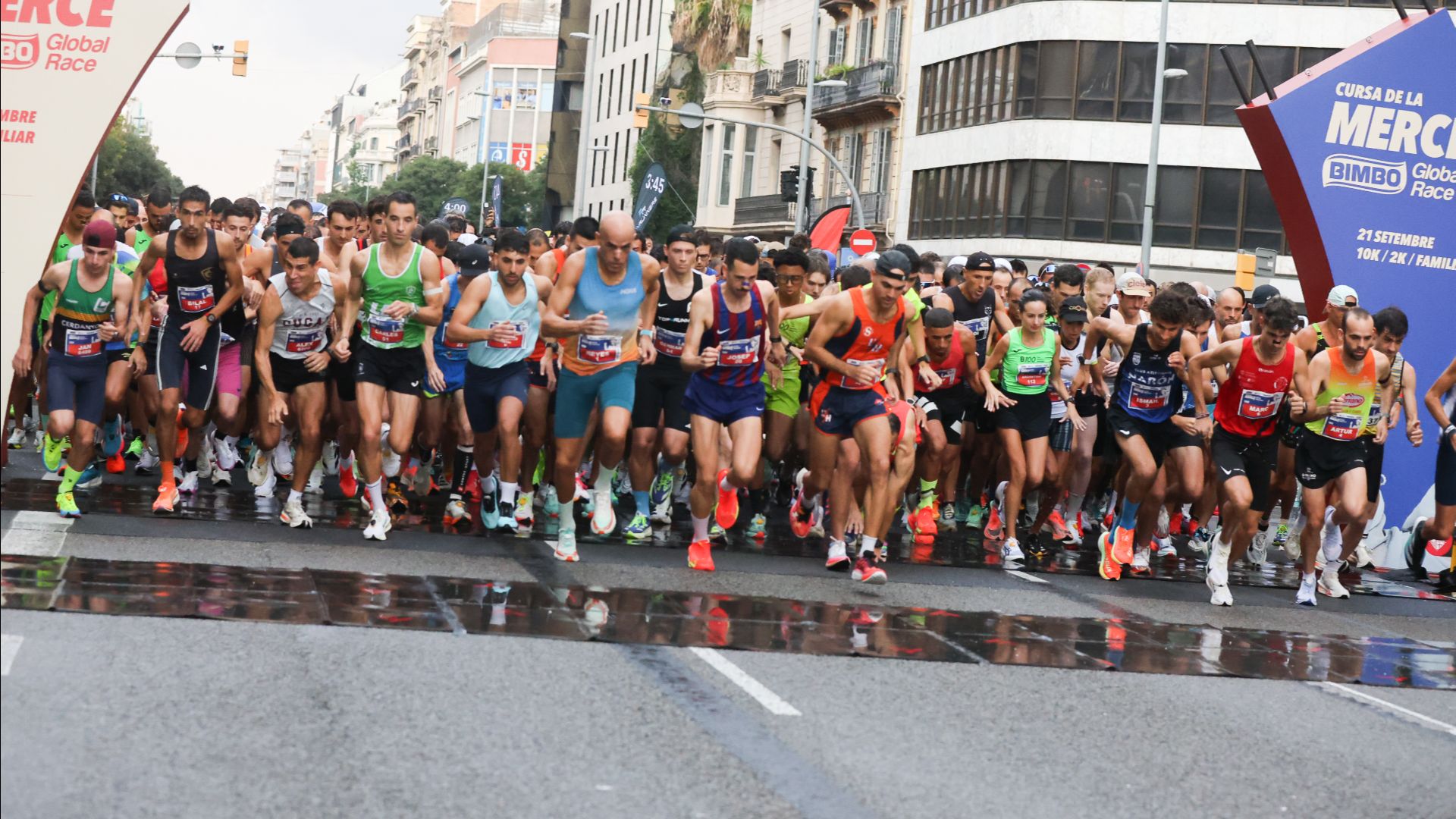 Sortida de la Cursa de la Mercè 2025