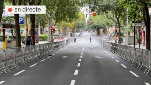 Continua la visita del papa a Barcelona: l’Eixample, sense cotxes i a punt per rebre el pontífex