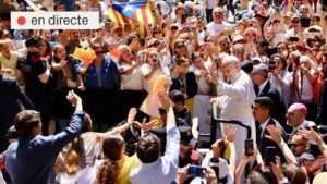 Continua la visita del papa a Barcelona: el pontífex visita Montserrat, abans de l’acte al Raval