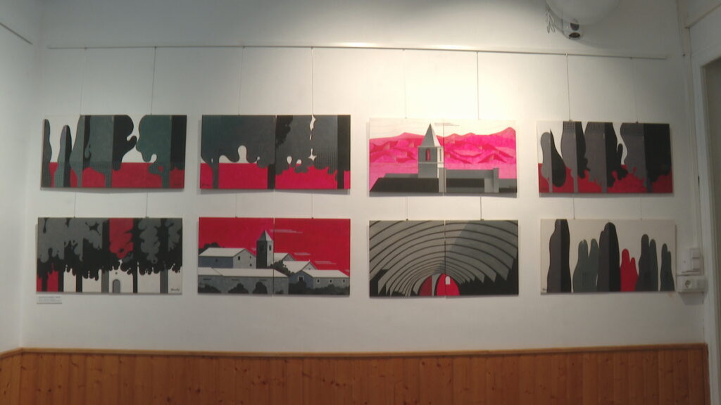 Exposició Eudald Serrasolsas a l'Agrupació Excursionista Muntanya