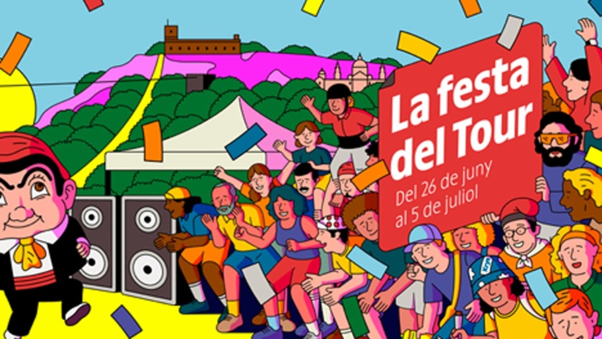 La Festa del Tour 2026: activitats culturals gratuïtes a Barcelona | bicicleta, concerts, cultura popular