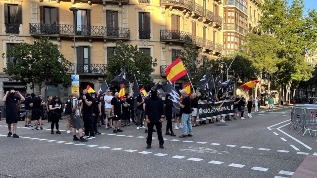 grupuscle neonazi N&uacute;cleo Nacional Barcelona
