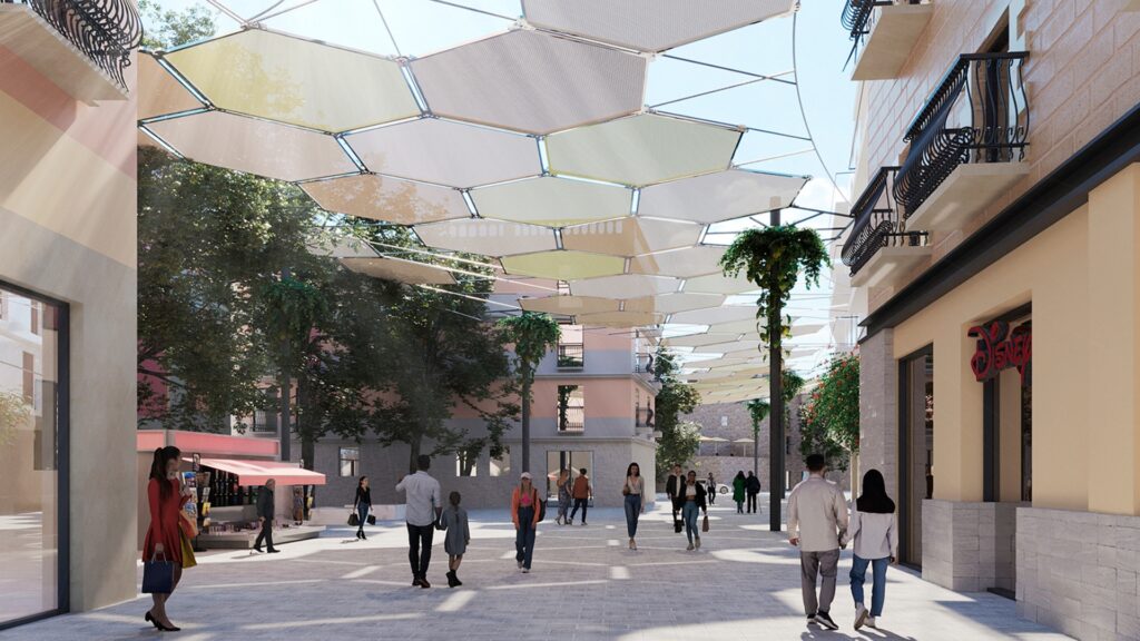render ombres portal Àngel