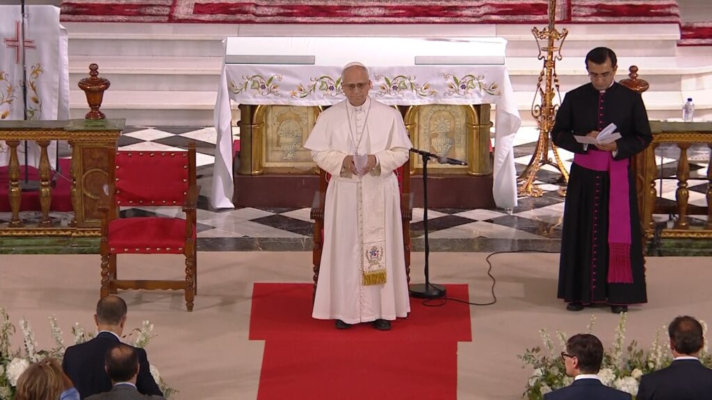 papa lleo xiv parroquia sant agusti