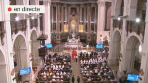 Segueix la visita del papa a Barcelona: el pontífex visita la parròquia de Sant Agustí al Raval