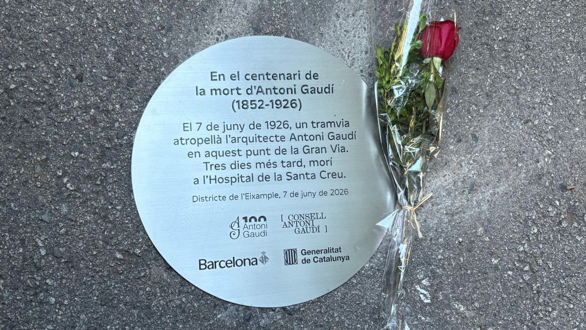 Placa Gaudí