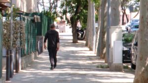 Els veïns de Montjuïc, confosos per les restriccions en mobilitat durant la visita del papa