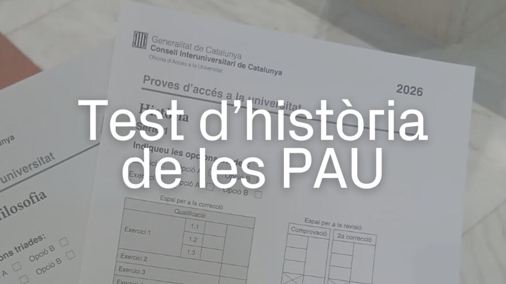 quiz examen historia selectivitat 2026 PAU