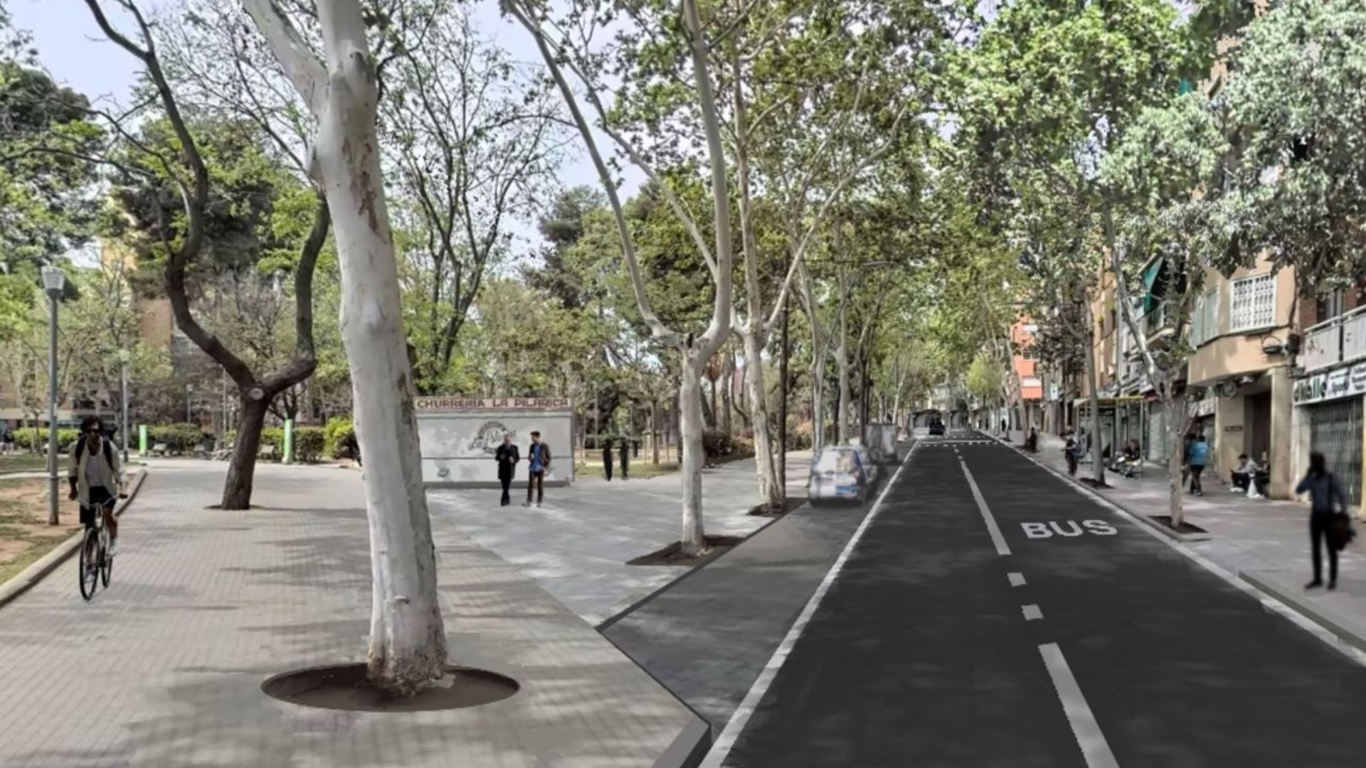 reforma carrer Artesania Parc de la Guineueta