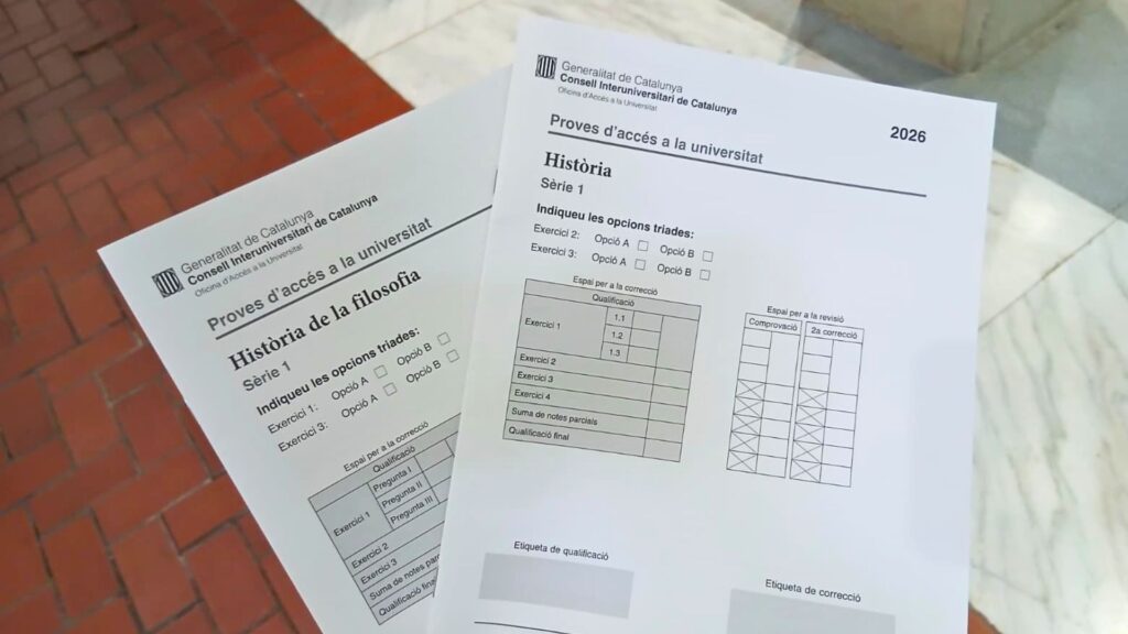 selectivitat 2026 examen hist&ograve;ria i hist&ograve;ria de la filosofia