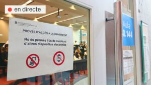 Última hora sobre la Selectivitat 2026: arrenca la recta final de les PAU amb la prova de català