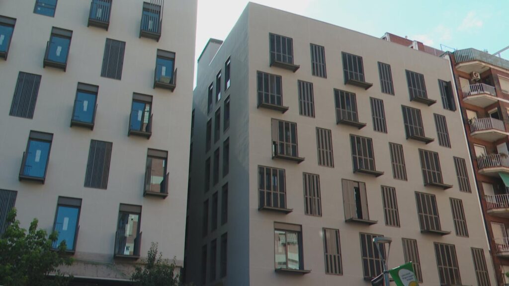 Allotjament dotacional annex a la resid&egrave;ncia d'estudiants de l'Avinguda Meridiana