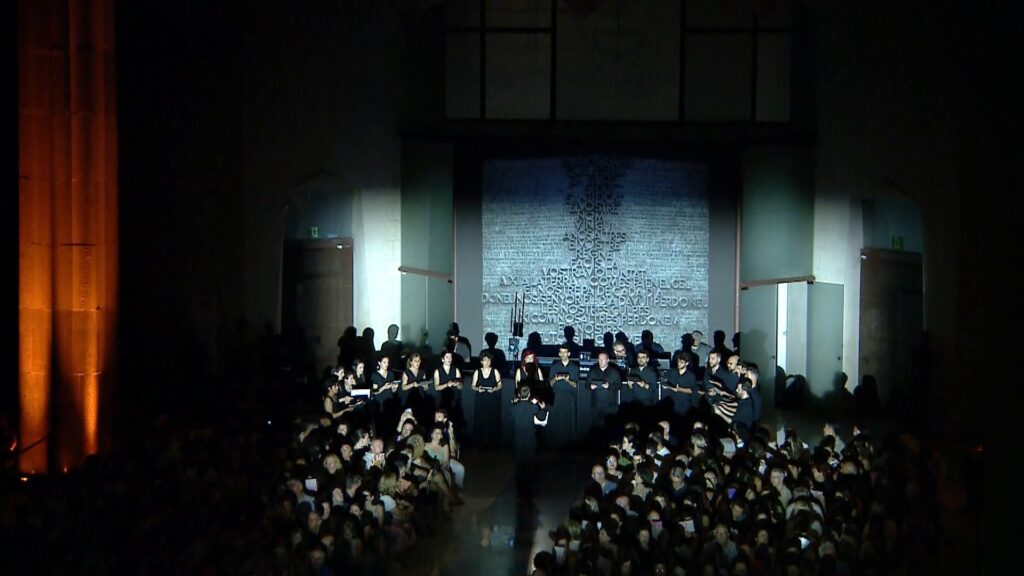 'Arrels de llum', l'espectacle del Grec a la Sagrada Família | Antoni Gaudí, concerts, festival Grec, música coral, música en directe, música en viu, Sagrada Família