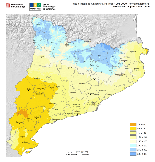 Un estiu atípic: els Pirineus, de moment, sense tempestes de tarda | calor, onada de calor, sequera