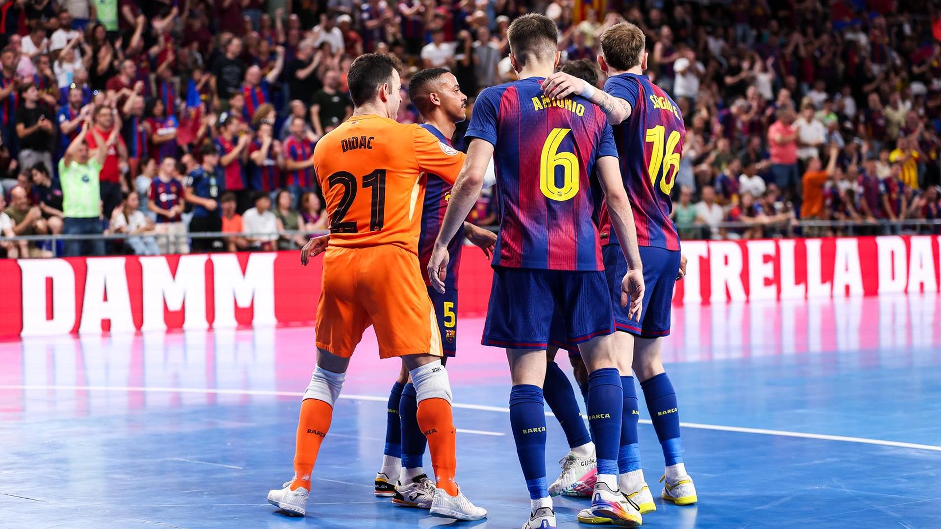 Barça futbol sala Ronda Principal Champions