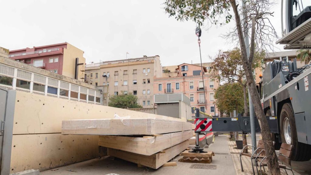 construcció escola bressol La Mar