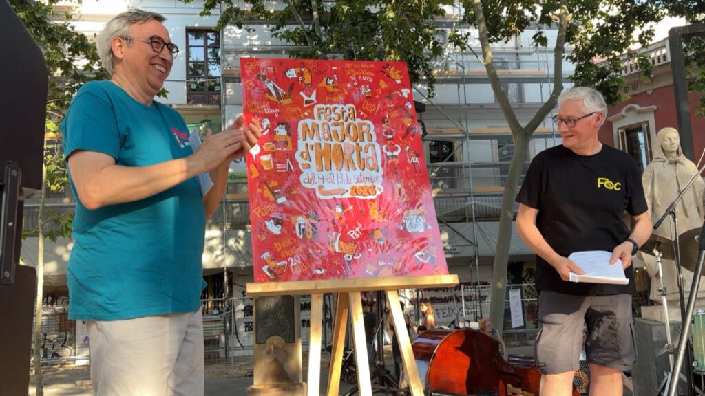presentacio cartell festa major horta