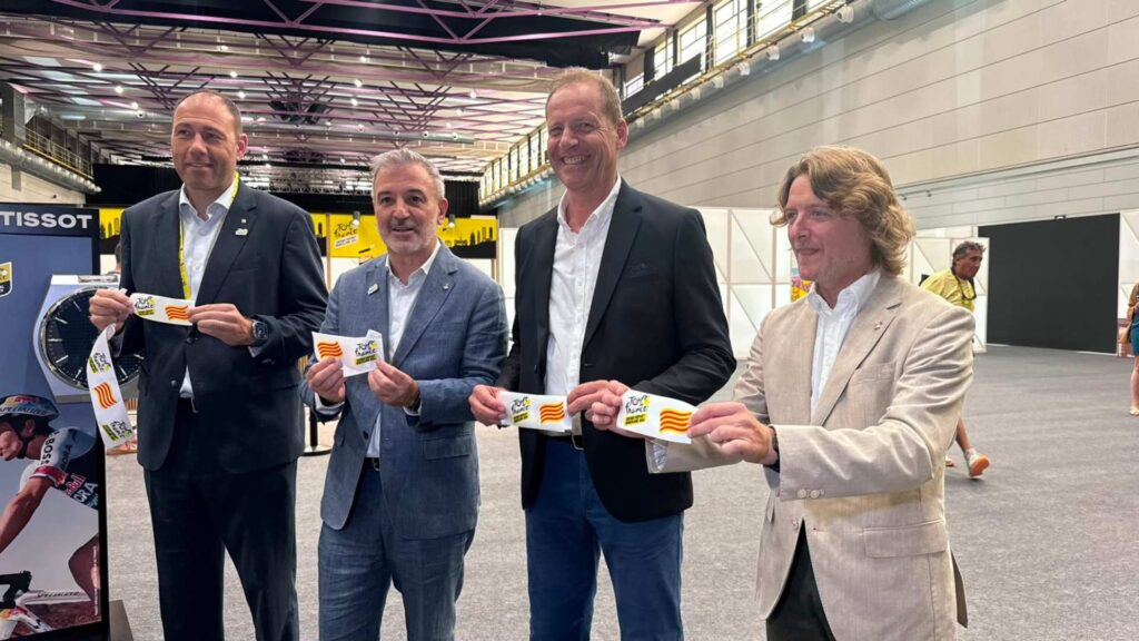 Collboni presentació centre premsa Grand Depart