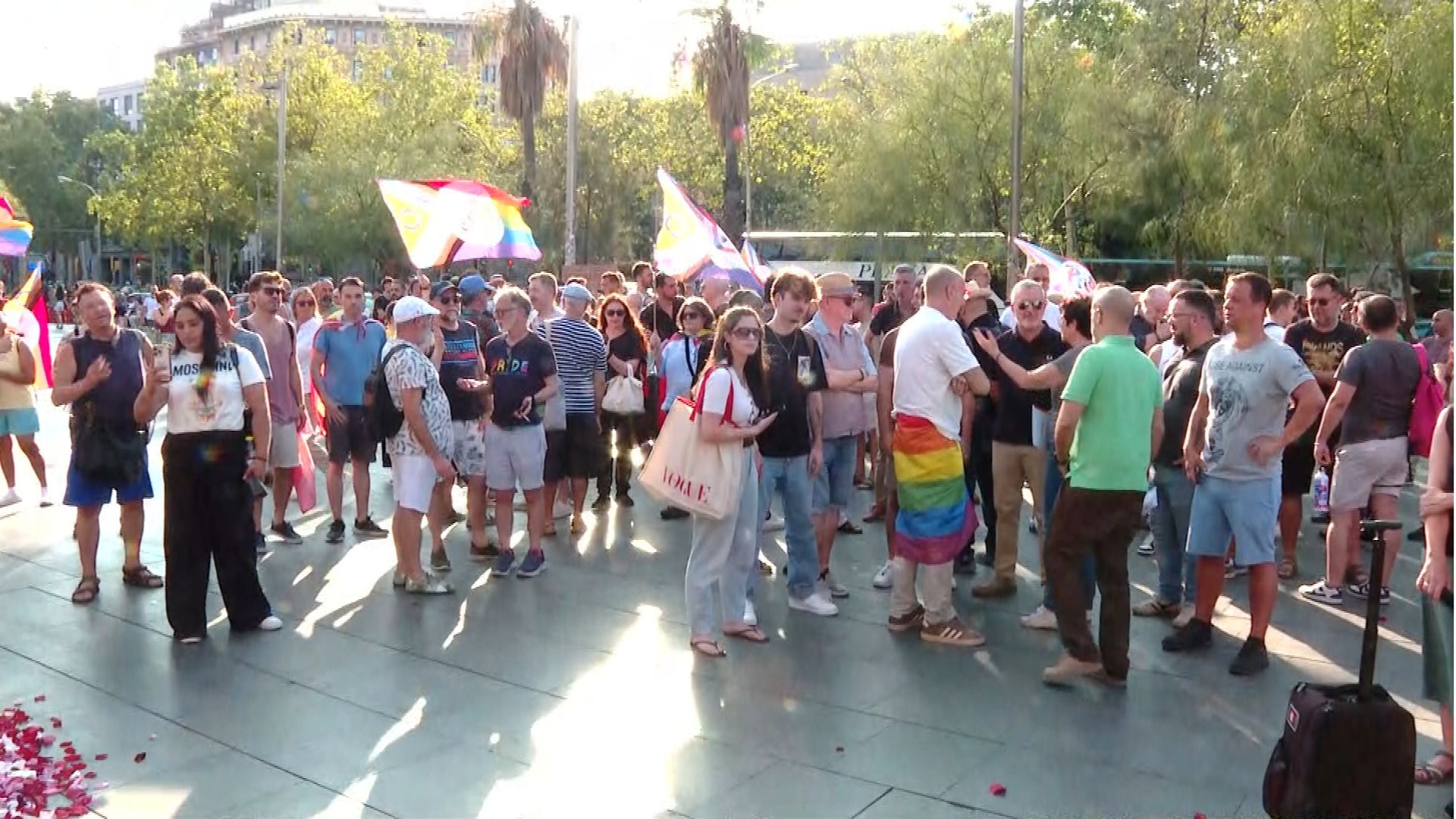 Concentració suport Orgull LGTB+ Berlín