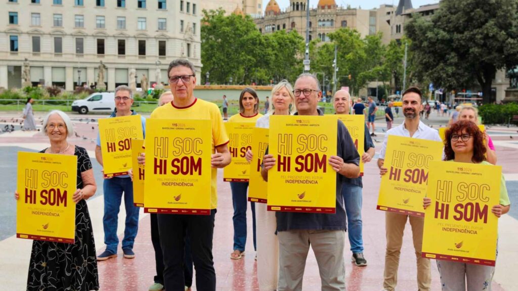 lema manifestaci&oacute; 11 setembre a Barcelona