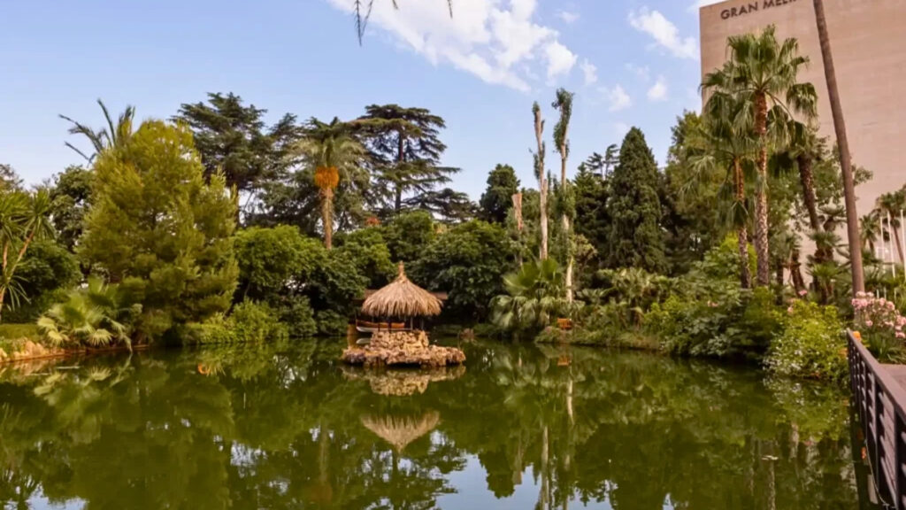 jardí romàntic Torre melina