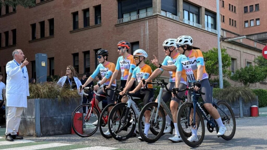 Cursa acord Vall Hebron i NSN lesions ciclistes